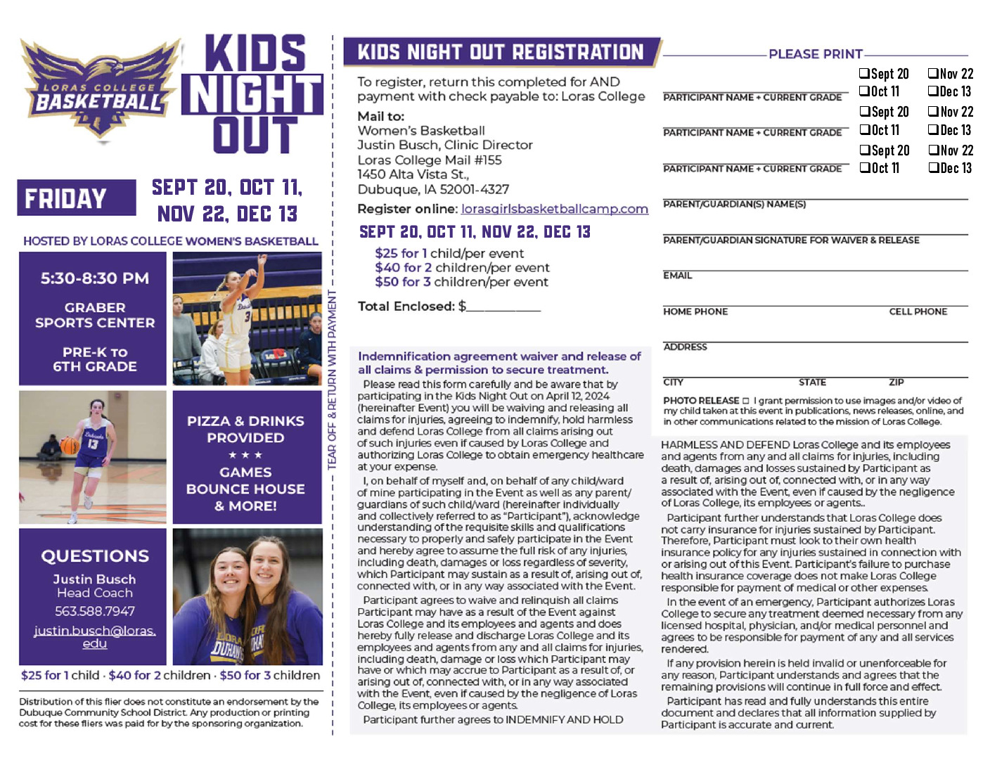 thumbnail of Kids Night Out Flyer – Fall 2024