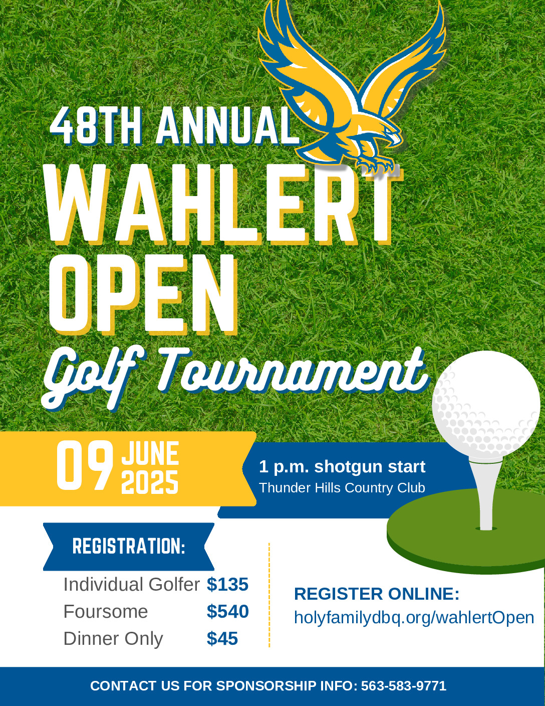 thumbnail of Wahlert Open Golf Tournament Flyer